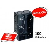 Caixinha 4x2 Pacote 100 pçs  Brascom